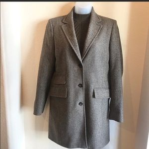 J. CREW TWEED WOMEN’S WOOLEN COAT